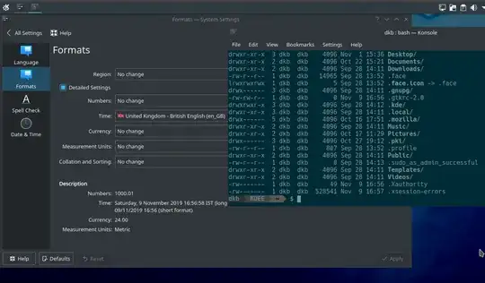 Time format setting for UK