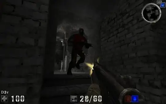 Some action with a sub-machine gun