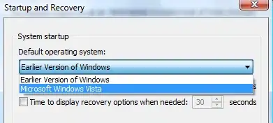 Windows 7 image of how to change defauly operating system