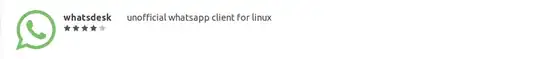 unofficial WhatsApp client for Linux