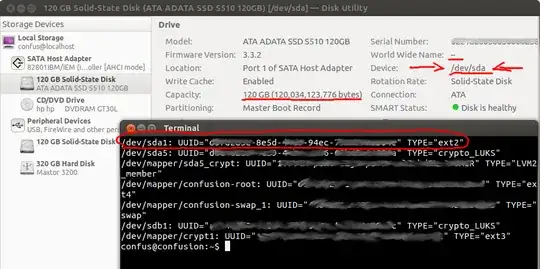 Disk Utility and blkid