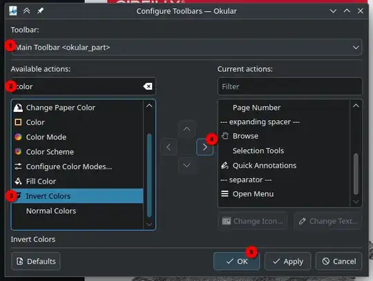 Adding Invert colors to main toolbar