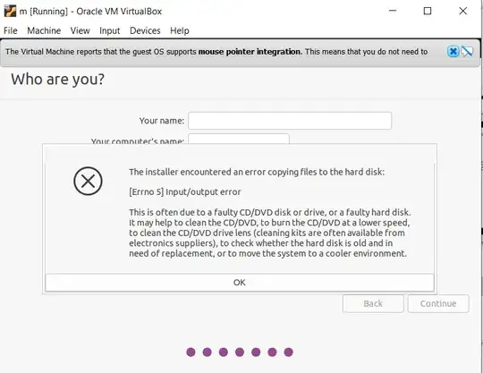 this error message appears