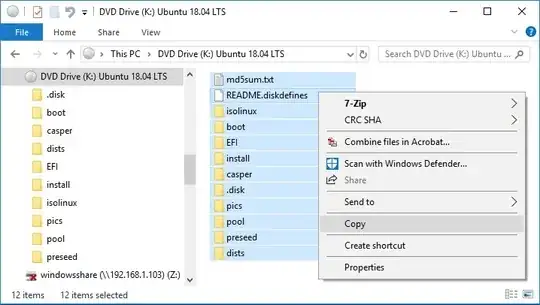 Copy/Paste ISO Contents