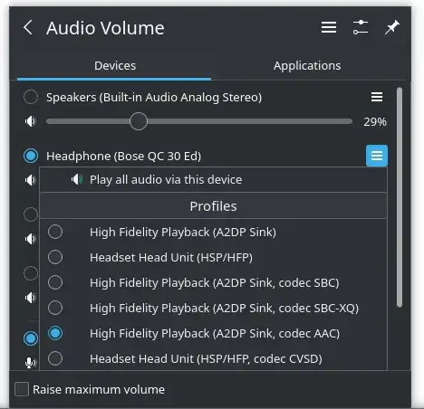 additional codecs in KDE