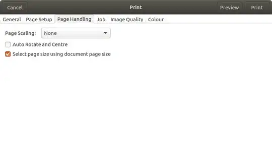 Print Page Handling Settings