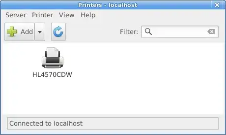 System config printer