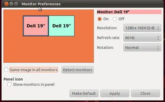 Monitor Preferences Screenshot