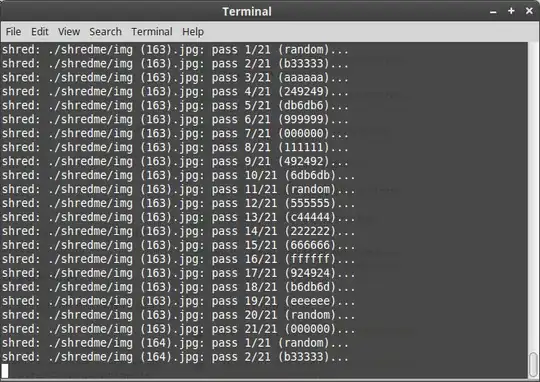 Terminal screenshot