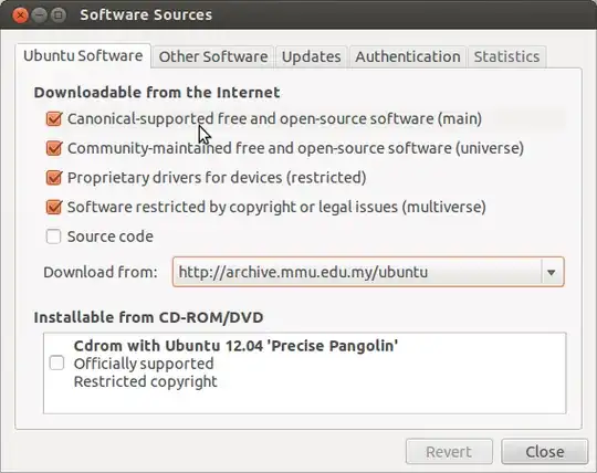 My software source , is that what i have to change or recommended ? will you recommend the saoftware source setting ?