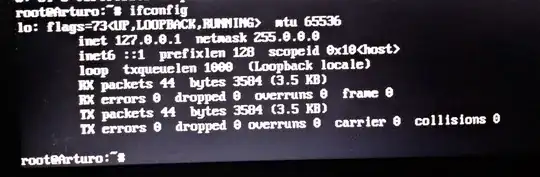 Ifconfig Output