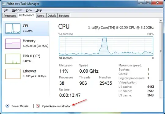 Disk Activity on Windows