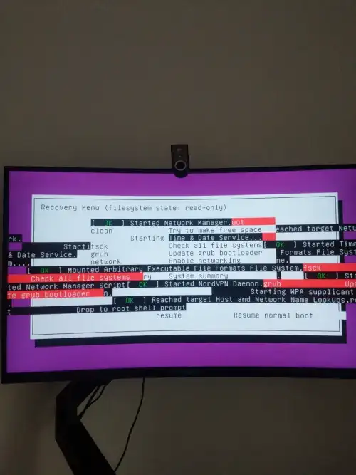 dialog text disordered, colours mixed up