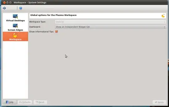 Setting Widget behavior