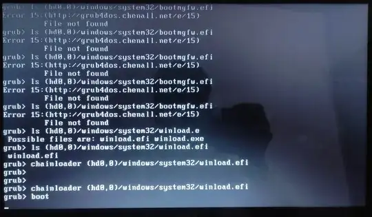 To boot Windows using grub