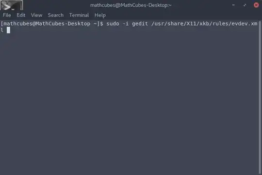 Terminal with filename1