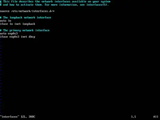 A default /etc/network/interfaces file