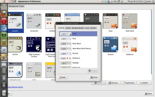 ubuntu theme problem