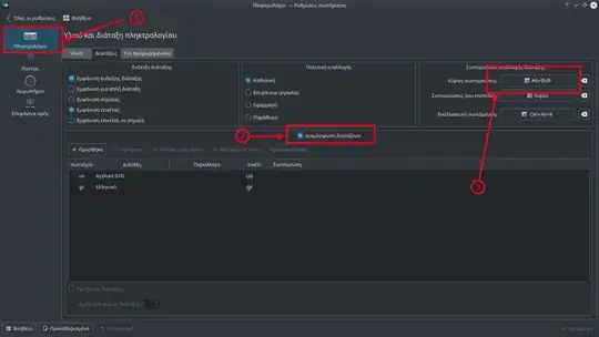 Enable Input Methods