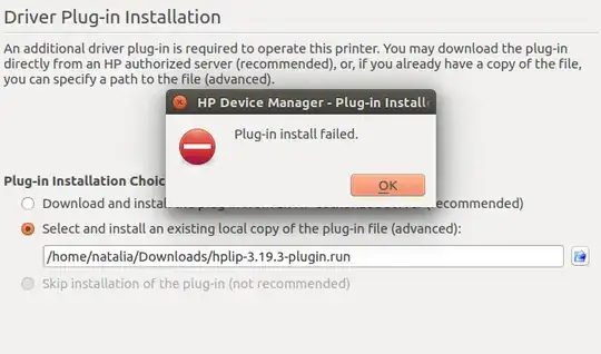 Plug-in install failed