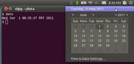 Here's what I'm seeing on June 1