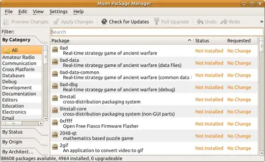Muon on Ubuntu MATE 16.04.5 LTS