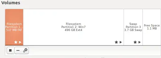 Disk space allocation