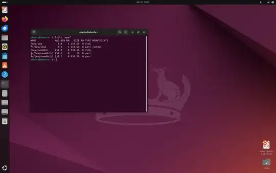 Ubuntu desktop Printscreen