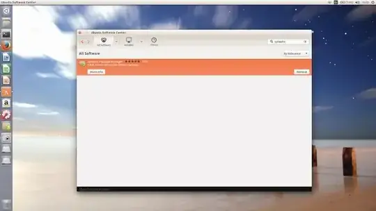 Installing Synaptic through the Software Center