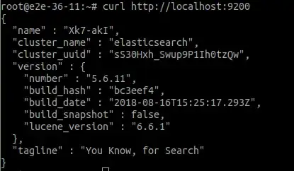 Check whether Elasticsearch service running OK or not
