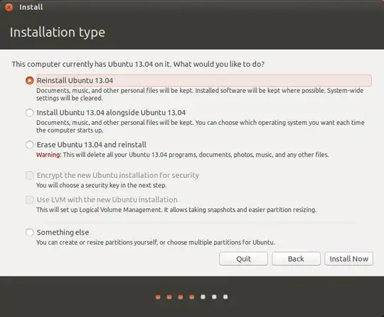 Reinstall image