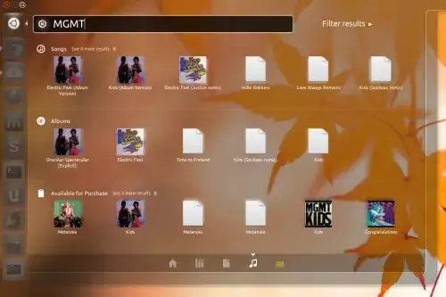 Grooveshark music lens