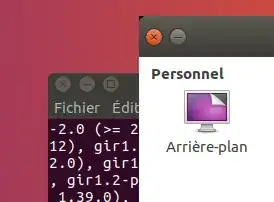 Terminal and settings window corners
