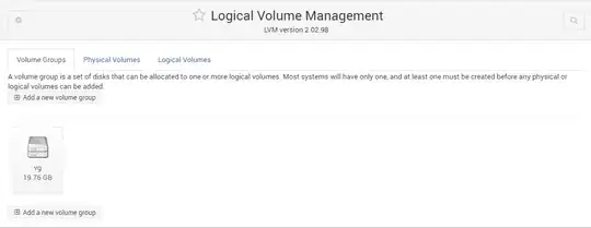 logical volumes