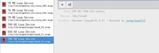 screenshot of gnome-disk-utility UI