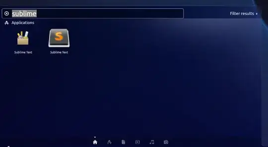 Left one is Sublime Text 3