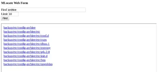 Sample screenshot