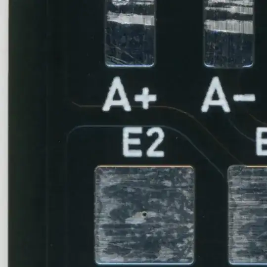 PCB traces with teardrops — Actual board