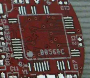 PCB with unused pads