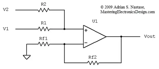 Non Inverting Summing Amplifier