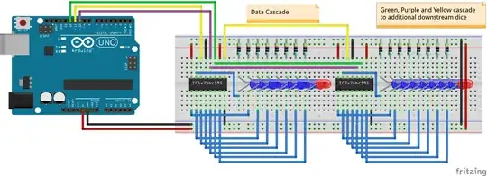 Dice Game - circuit diagram