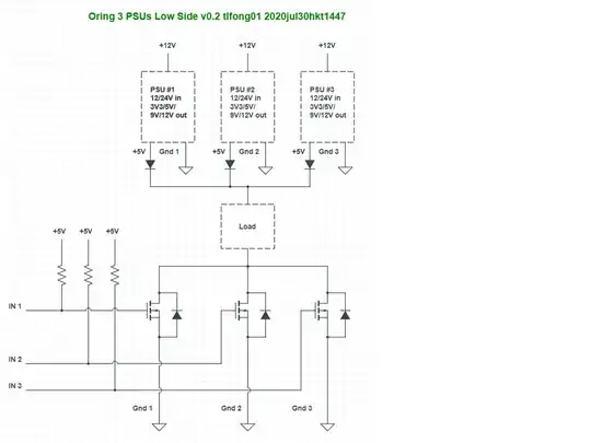 oring psu low side