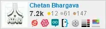 profile for Chetan Bhargava on Stack Exchange, a network of free, community-driven Q&A sites