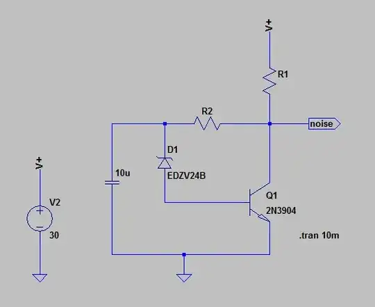 Zener + transistor circuit