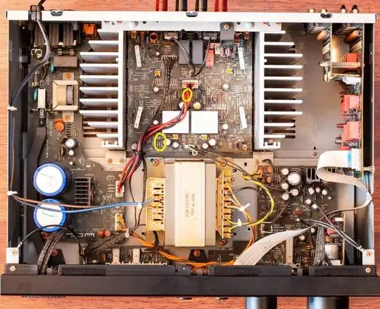 Marantz PM-68 disassembled