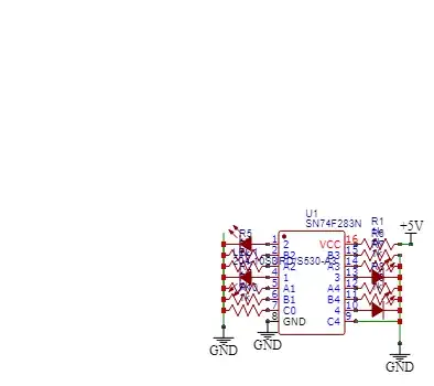 The Schematic for the circuit I was using