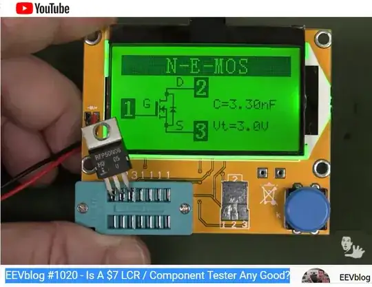 Yellow M328 (LCR-T4) model component tester
