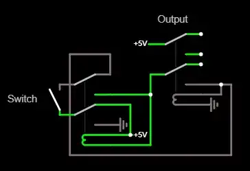 Latching Relay with Non-latching Relays
