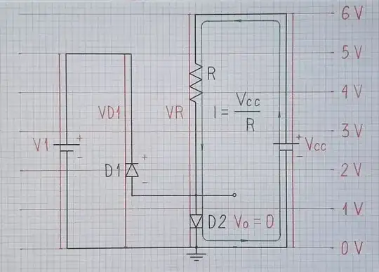 Diode circuit_step 1