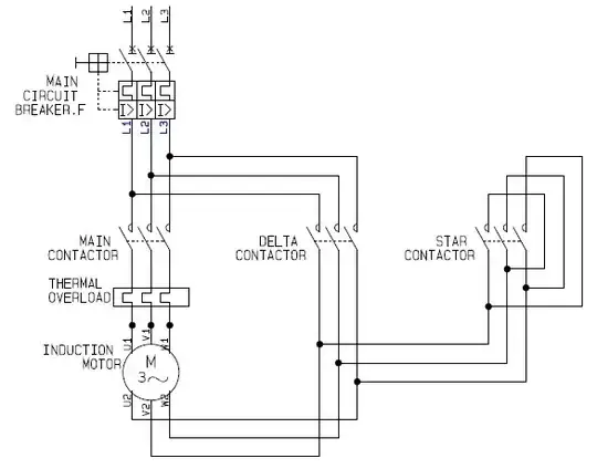 delta star switch-over